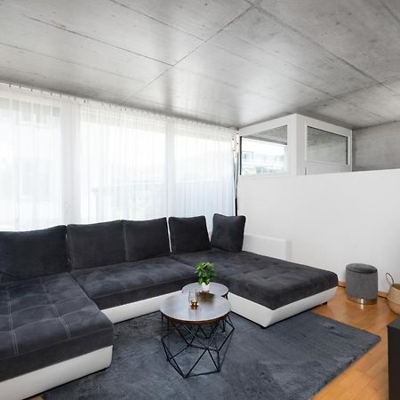 Urban Cube Mit Sauna Thun Exteriér fotografie