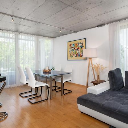 Urban Cube Mit Sauna Thun Exteriér fotografie