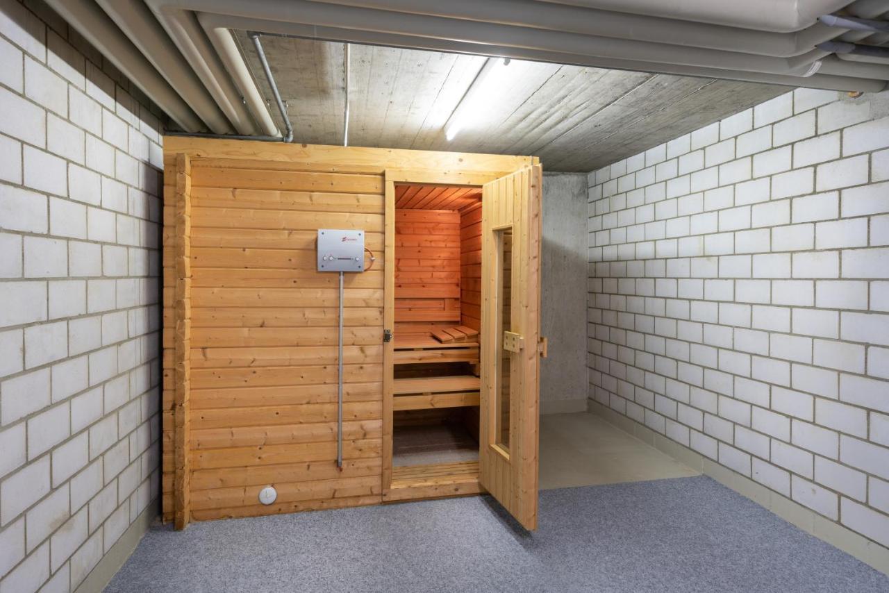 Urban Cube Mit Sauna Thun Exteriér fotografie