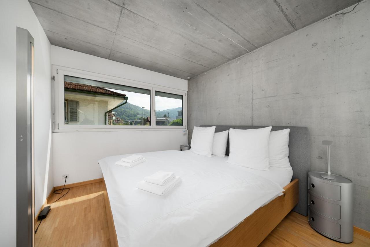 Urban Cube Mit Sauna Thun Exteriér fotografie
