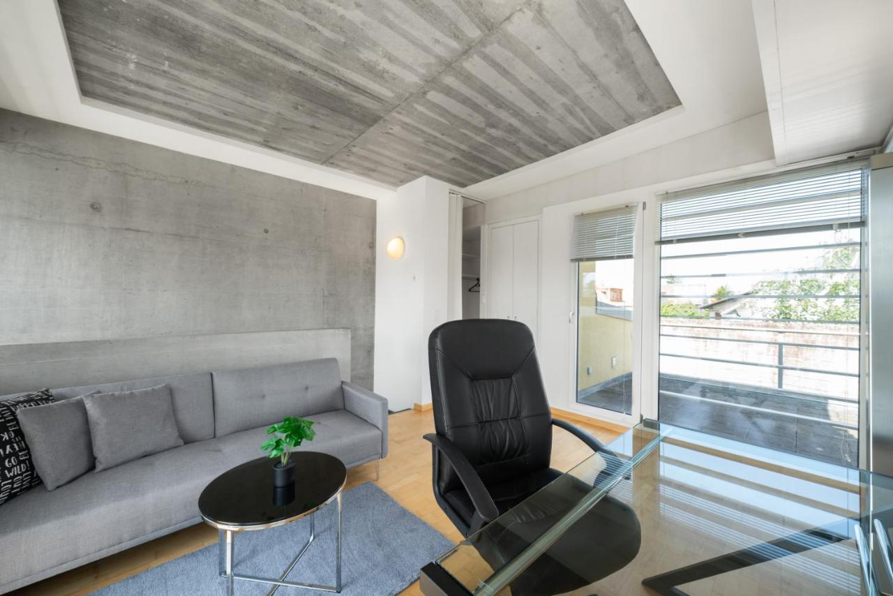 Urban Cube Mit Sauna Thun Exteriér fotografie
