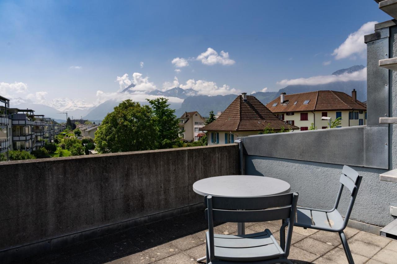 Urban Cube Mit Sauna Thun Exteriér fotografie
